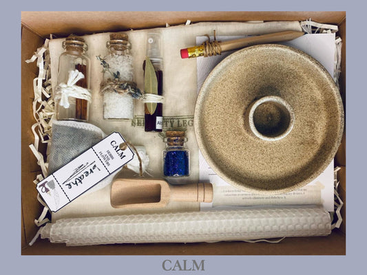 Calm intention Candle Gift Kit