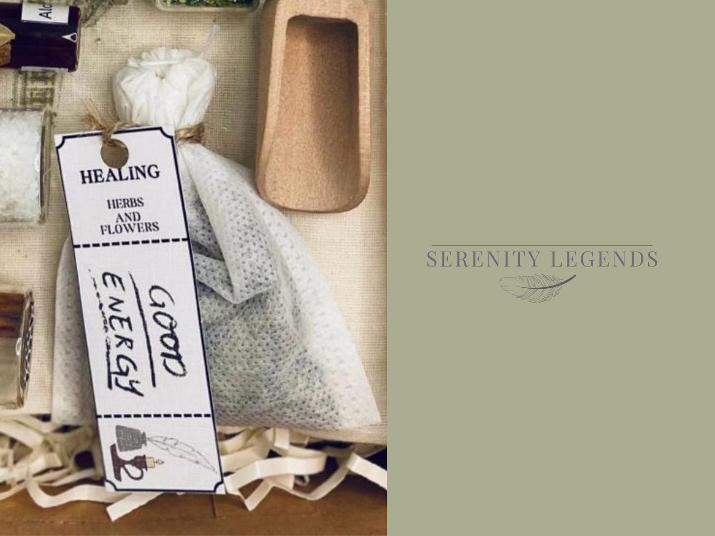 Healing Intention Candle Kit ritual