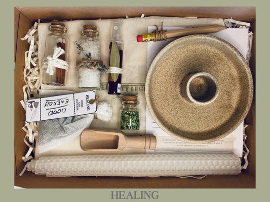 Healing Intention Candle Kit ritual